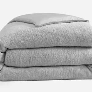 Sunday Citizen Snug Bamboo Duvet Cover In King Cloud Grey